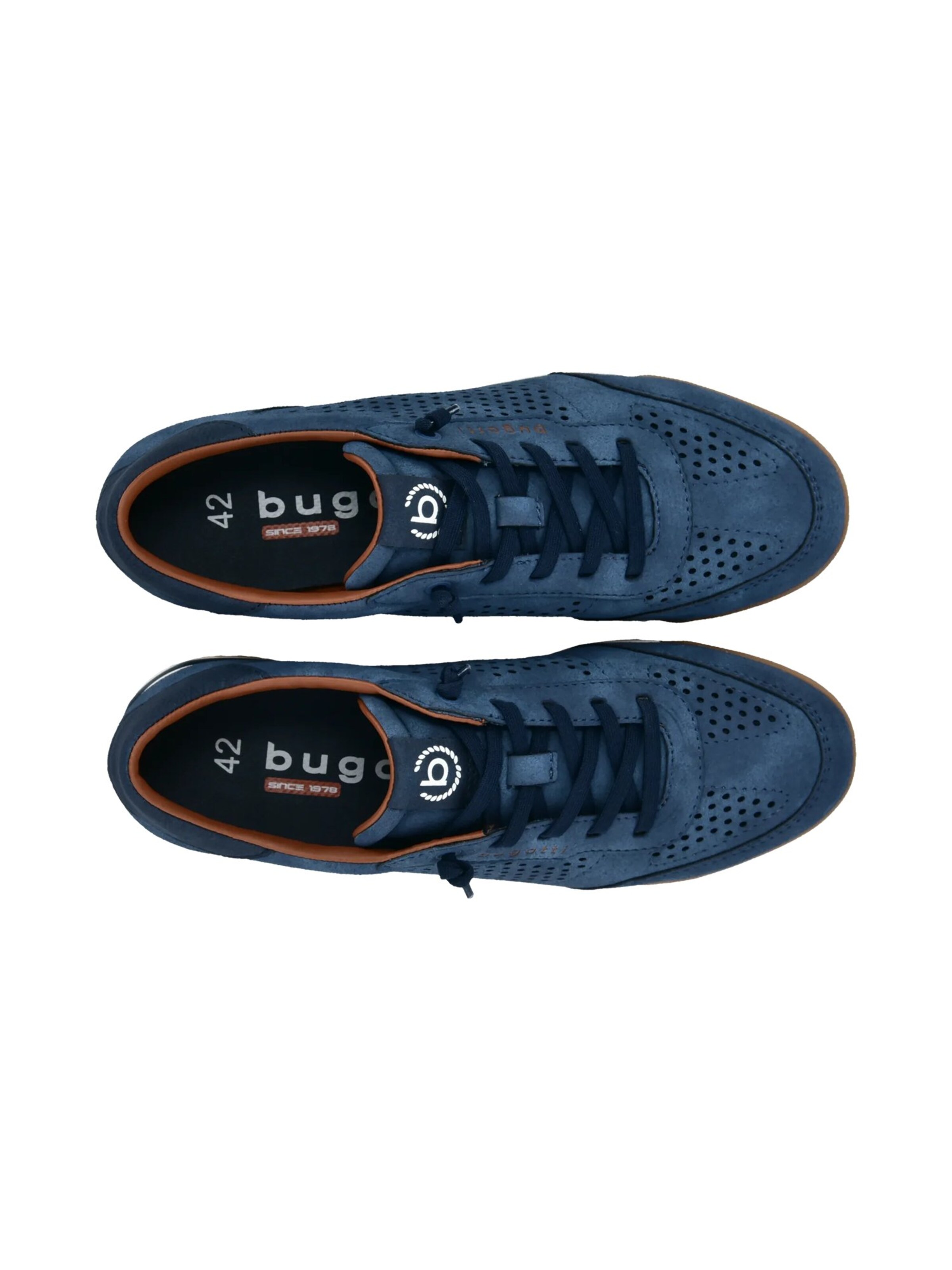 bugatti Sneakers laag in Blauw