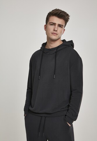 Urban Classics Klasický střih Mikina 'Terry' – černá: přední strana