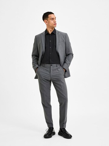 SELECTED HOMME Regular Hose 'Josh' in Grau