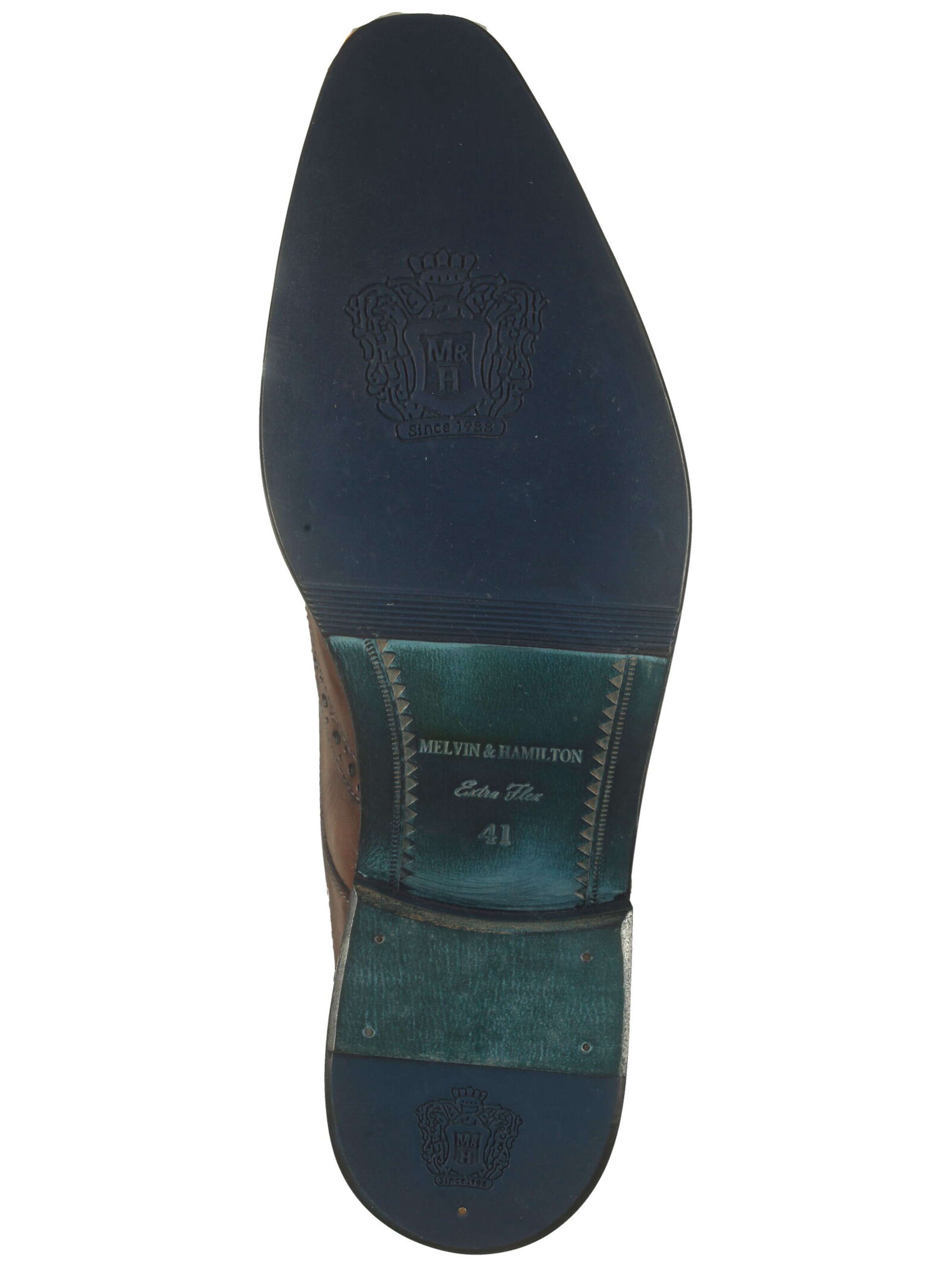 MELVIN & HAMILTON Lace-up shoe in Grey