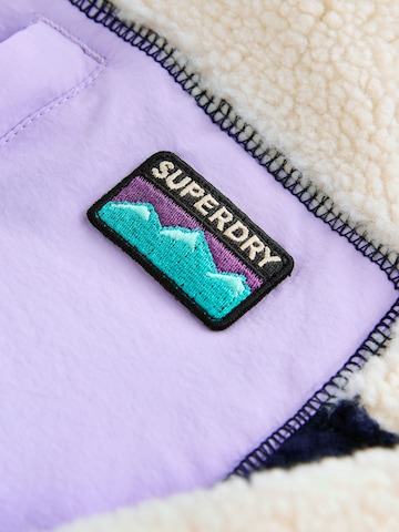 Geacă de primăvară-toamnă de la Superdry pe mov