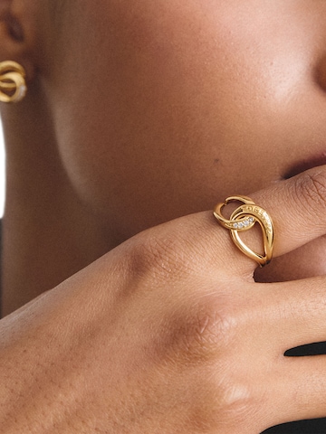 Thomas Sabo Ring Together mit weißem Zirkonia in Gold