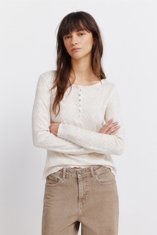 Springfield Shirt in Beige: voorkant