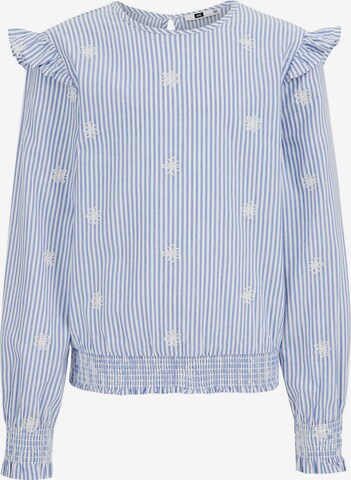 Camicia da donna di WE Fashion in blu: frontale