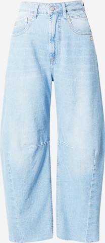 Gang רגל רחבה ג'ינס 'ODETTE' בכחול: מלפנים