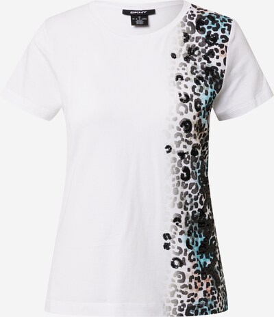 DKNY T-Shirt in schwarz / weiß, Produktansicht