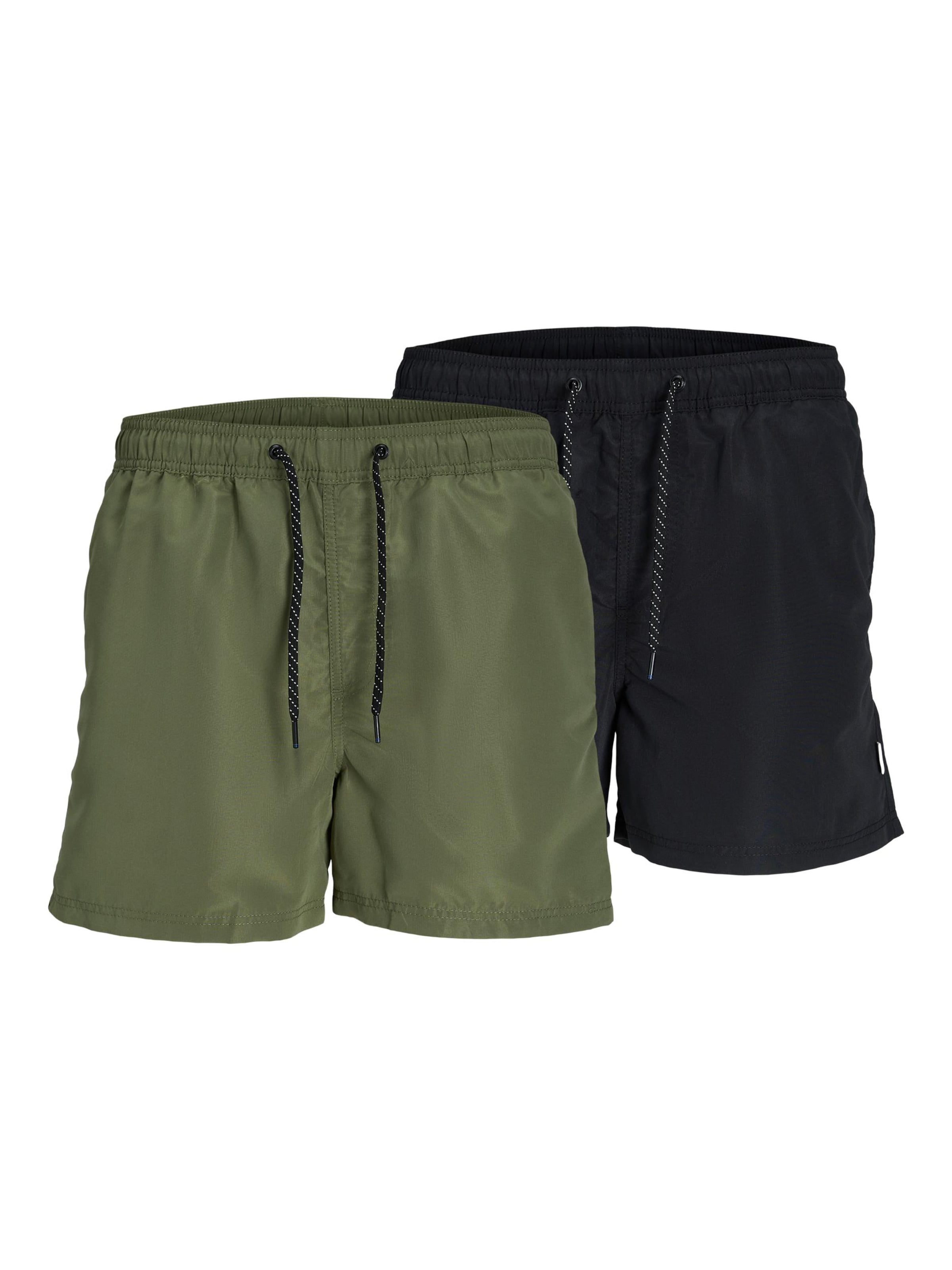 Shorts de bain JACK & JONES en bleu : devant