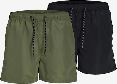 Maudymosi trumpikės iš JACK & JONES, spalva – tamsiai mėlyna / alyvuogių spalva, Prekių apžvalga