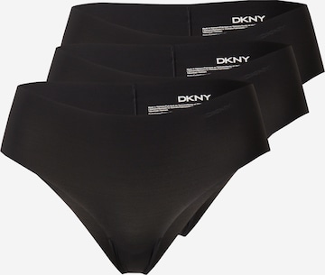 Slip DKNY Intimates en noir : devant