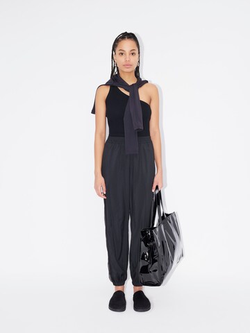 LeGer by Lena Gercke - Top de punto 'Thassia' en negro