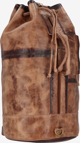 Greenland Nature Travel Bag 'Mascu & Line' in Brown