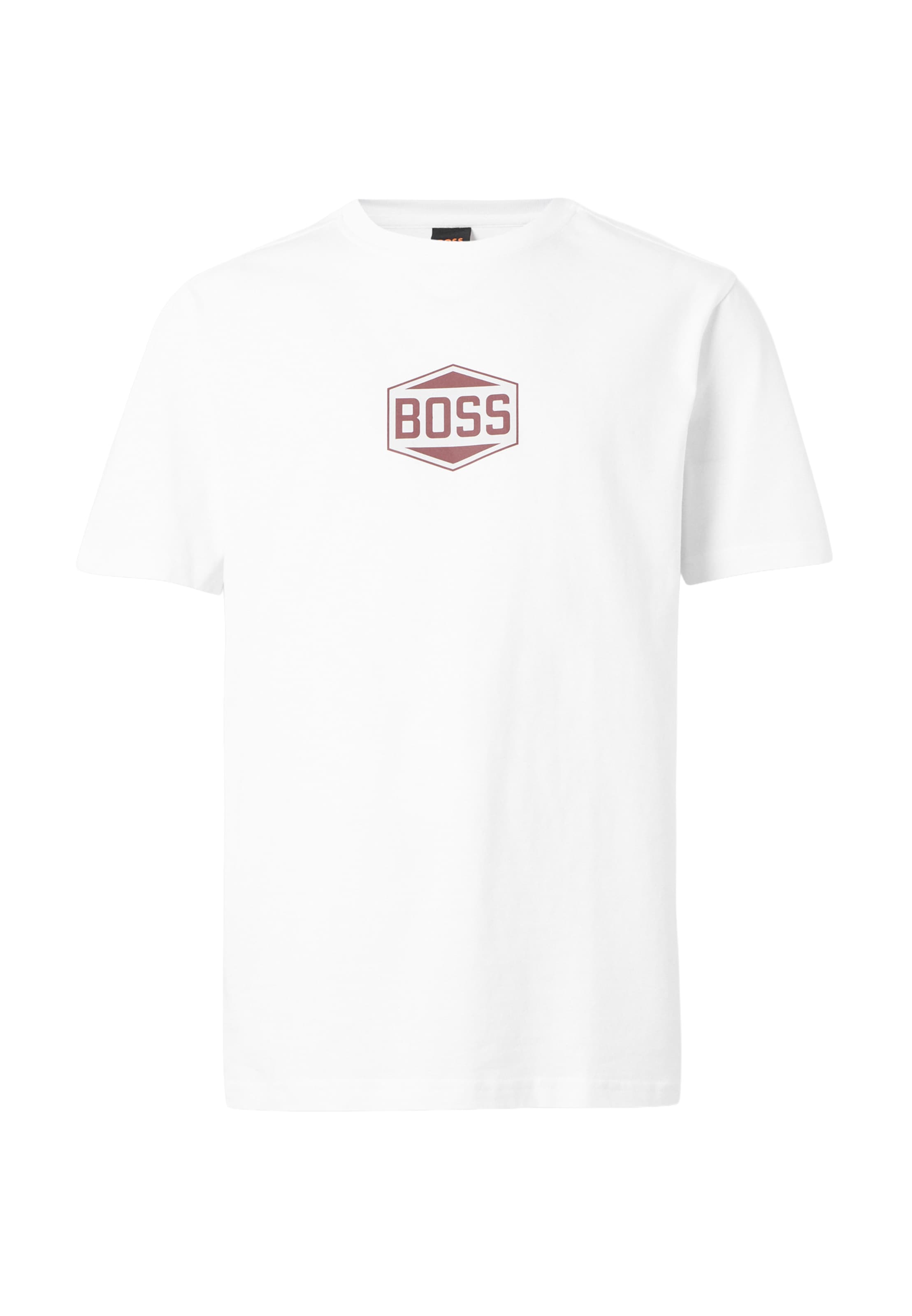 BOSS Shirt in Wit: voorkant