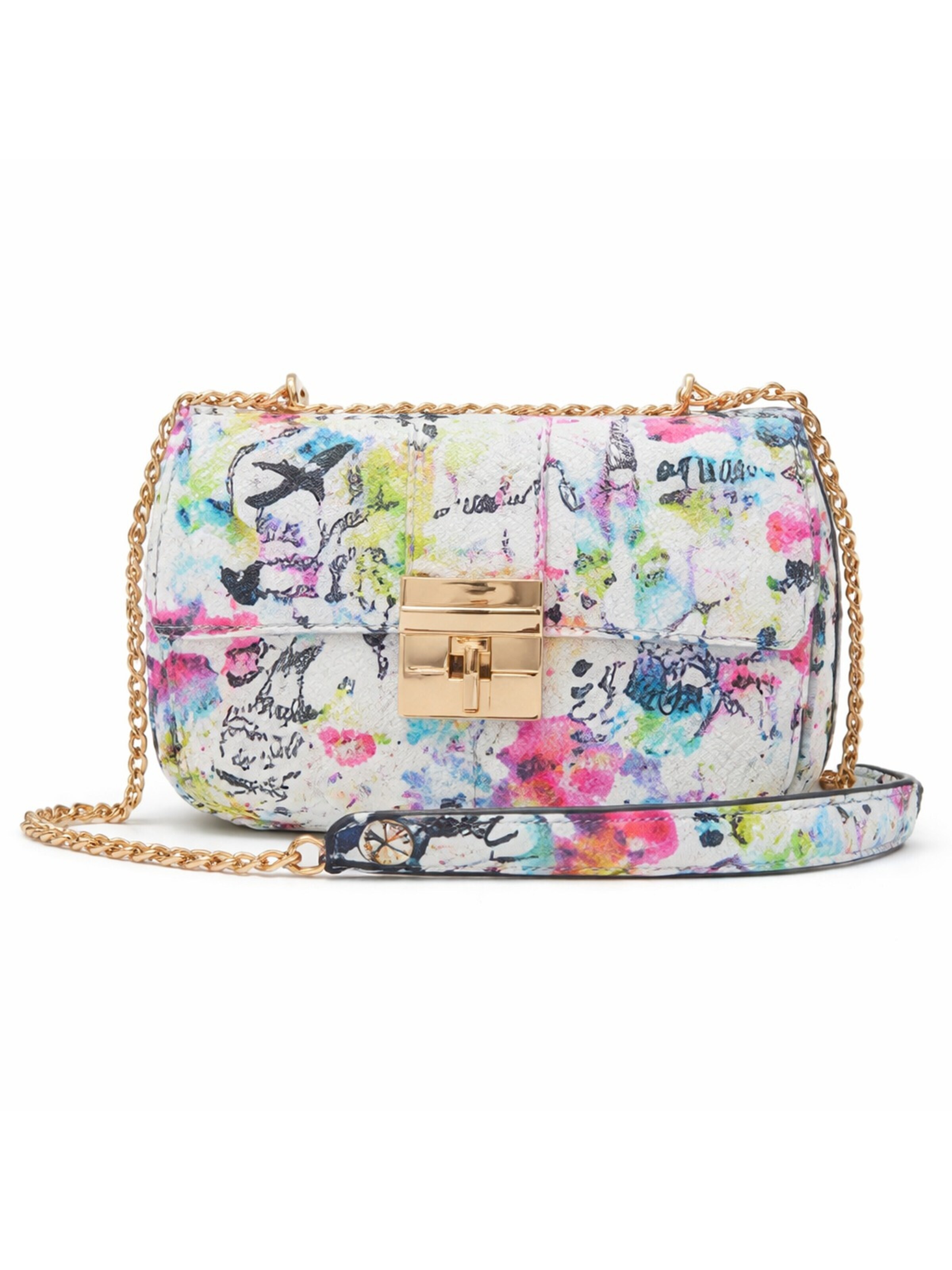ALDO Crossbody Bag in Blue: front