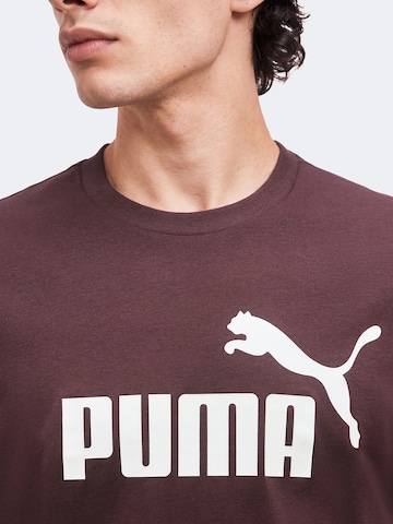 T-Shirt fonctionnel 'ESS No. 1' PUMA en marron