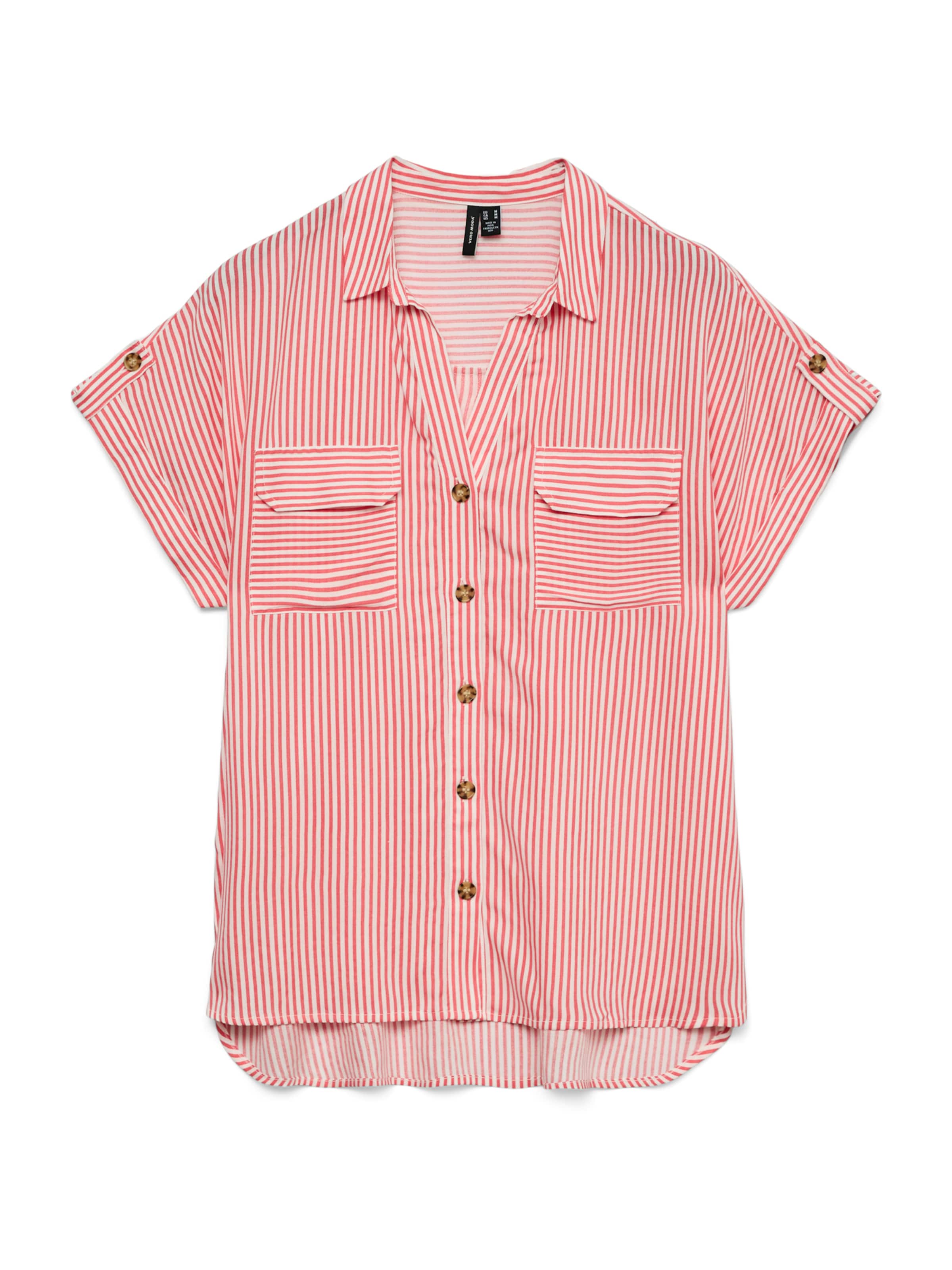 Bluză 'VMBUMPY' de la VERO MODA pe alb: față