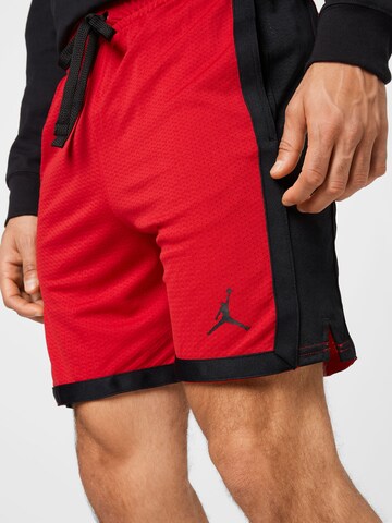Jordan Štandardný strih Športové nohavice - Červená