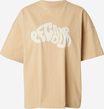 Pegador T-shirt 'PALUMA' i beige: framsida