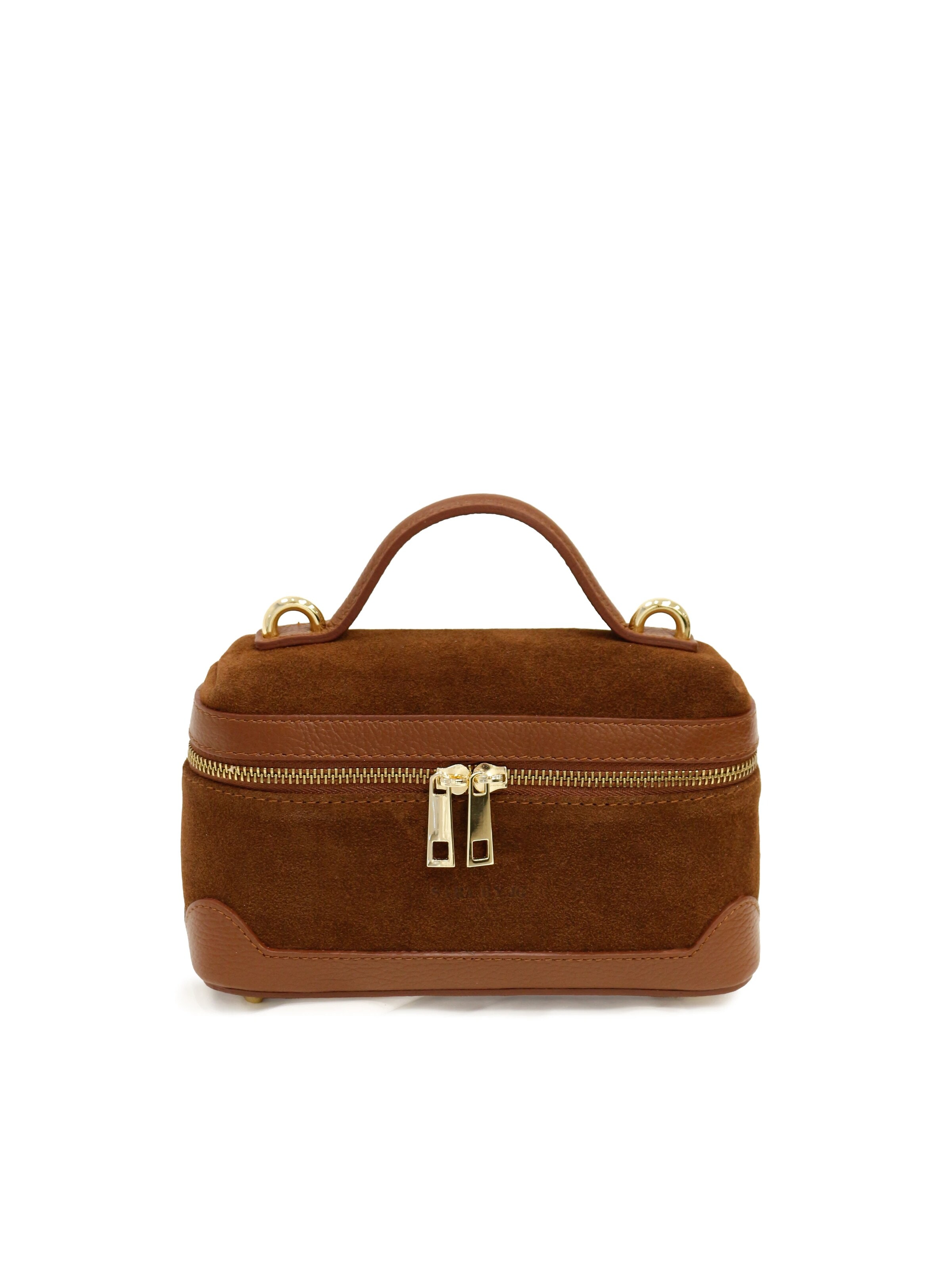 SARA BY JG Skuldertaske 'La Sfacciata - Made in Italy' i brun: forside