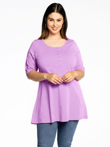 Yoek Tunic in Purple: front