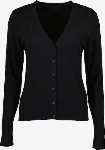 BLUE SEVEN Knit Cardigan in Black: front