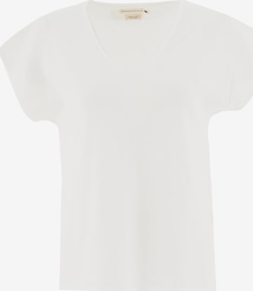 Organication Pullover in Weiß: Vorderseite