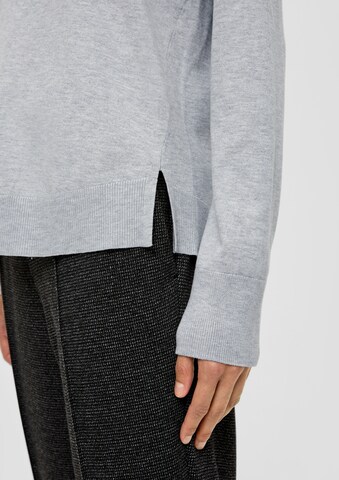 s.Oliver BLACK LABEL Pullover in Grau
