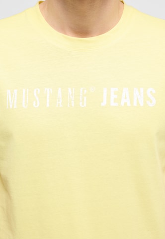 MUSTANG Shirt 'Style Austin' in Gelb