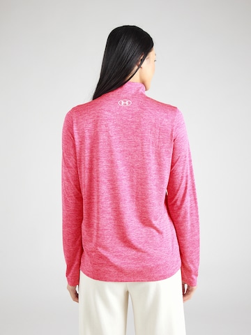 UNDER ARMOUR Športový sveter 'Tech Twist' - ružová