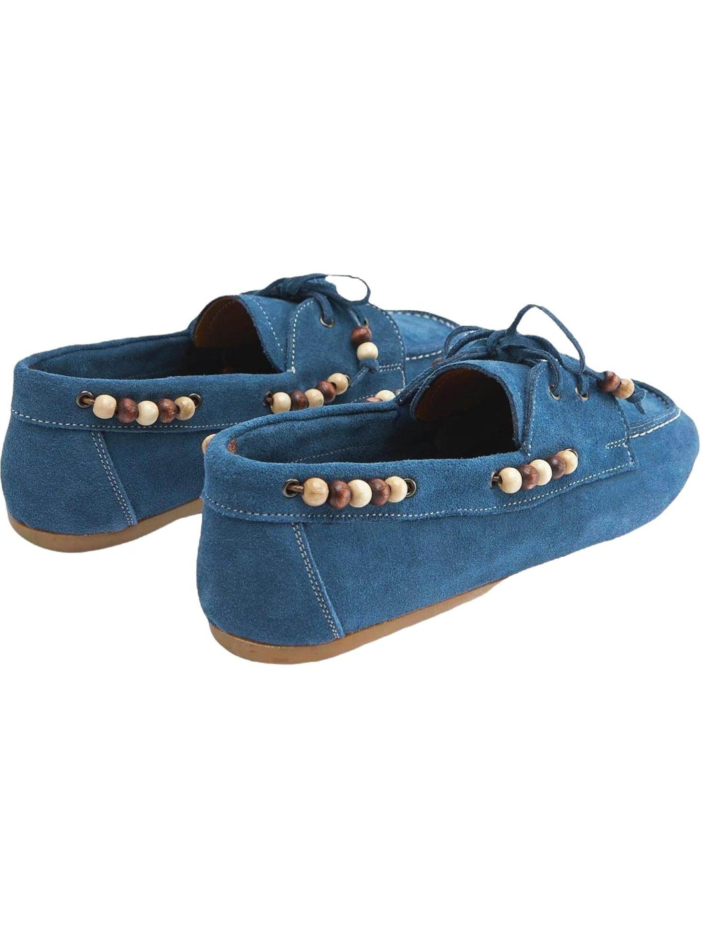 Limoya Schnürschuh 'Liah'‌ in Blau