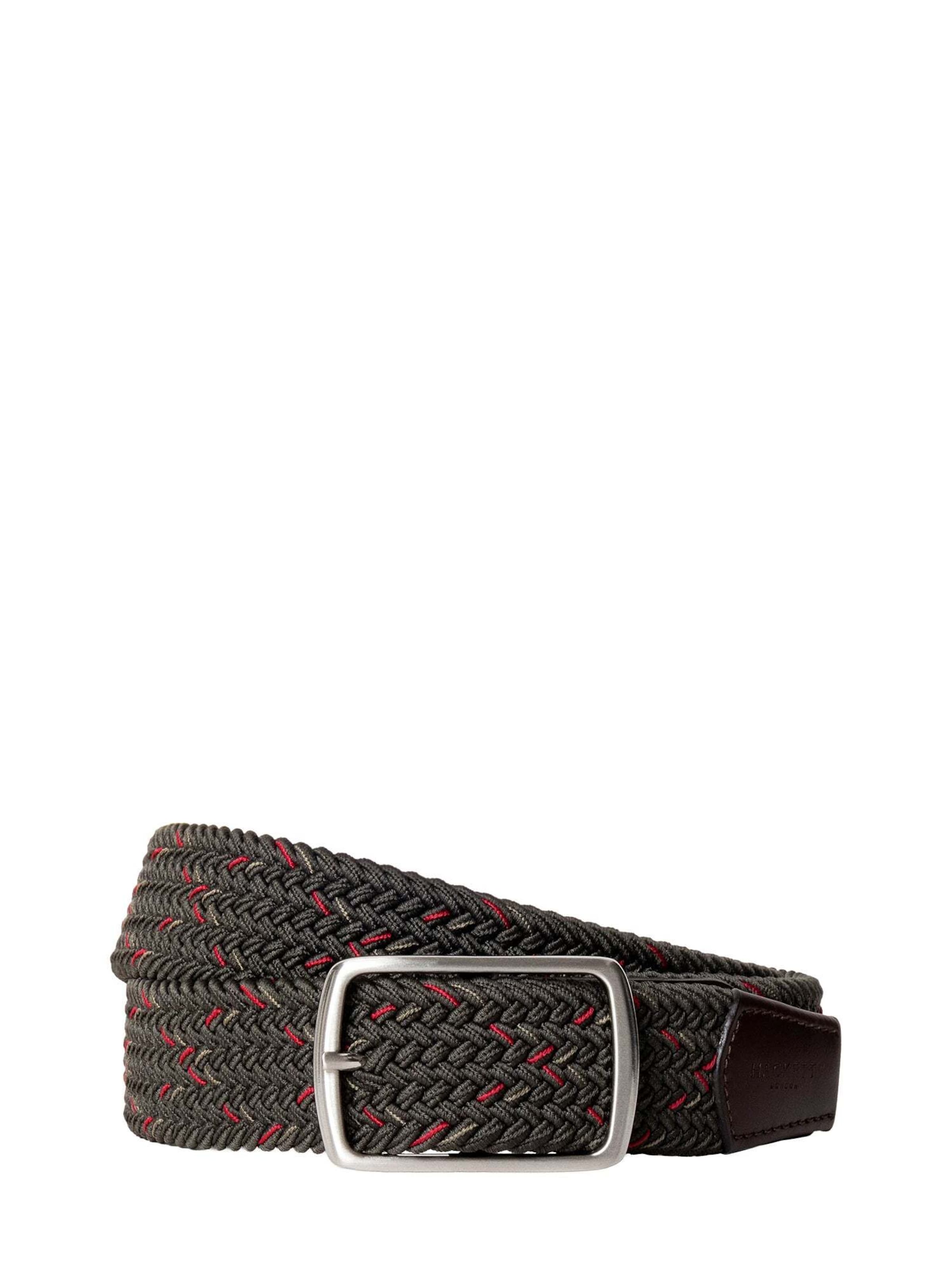 Hackett London Riem in Groen: voorkant