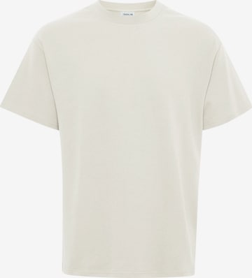 !Solid Kurzarmshirt ' SDDanton ' in Beige: Vorderseite