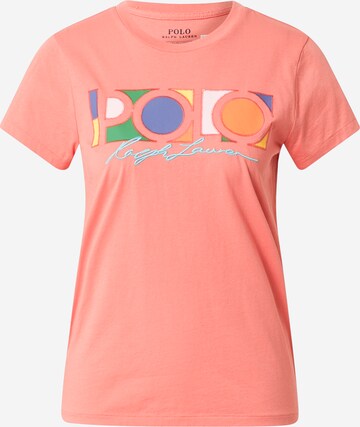 Polo Ralph Lauren T-Shirt in Rot: front