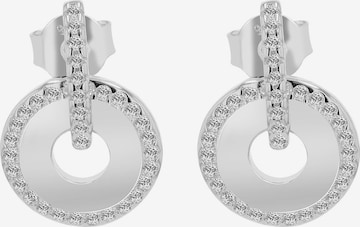 Akzent Earrings '"Jiana" aus 925 Sterlingsilber, rhodiniert, langlebig' in Silver: front