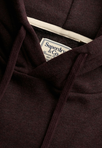 Superdry & Co Sweatshirt 'Essential' in Red