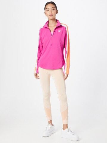 new balance - Sweatshirt de desporto em rosa