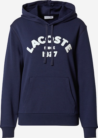 LACOSTE Sweatshirt in Blue: front