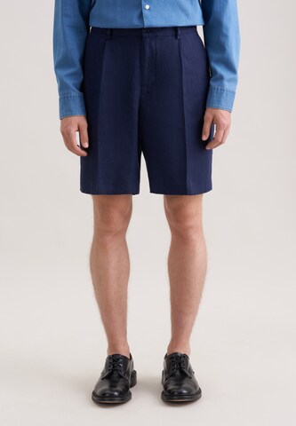 SEIDENSTICKER Regular Shorts 'CASUAL BUSINESS' in Blau: Vorderseite