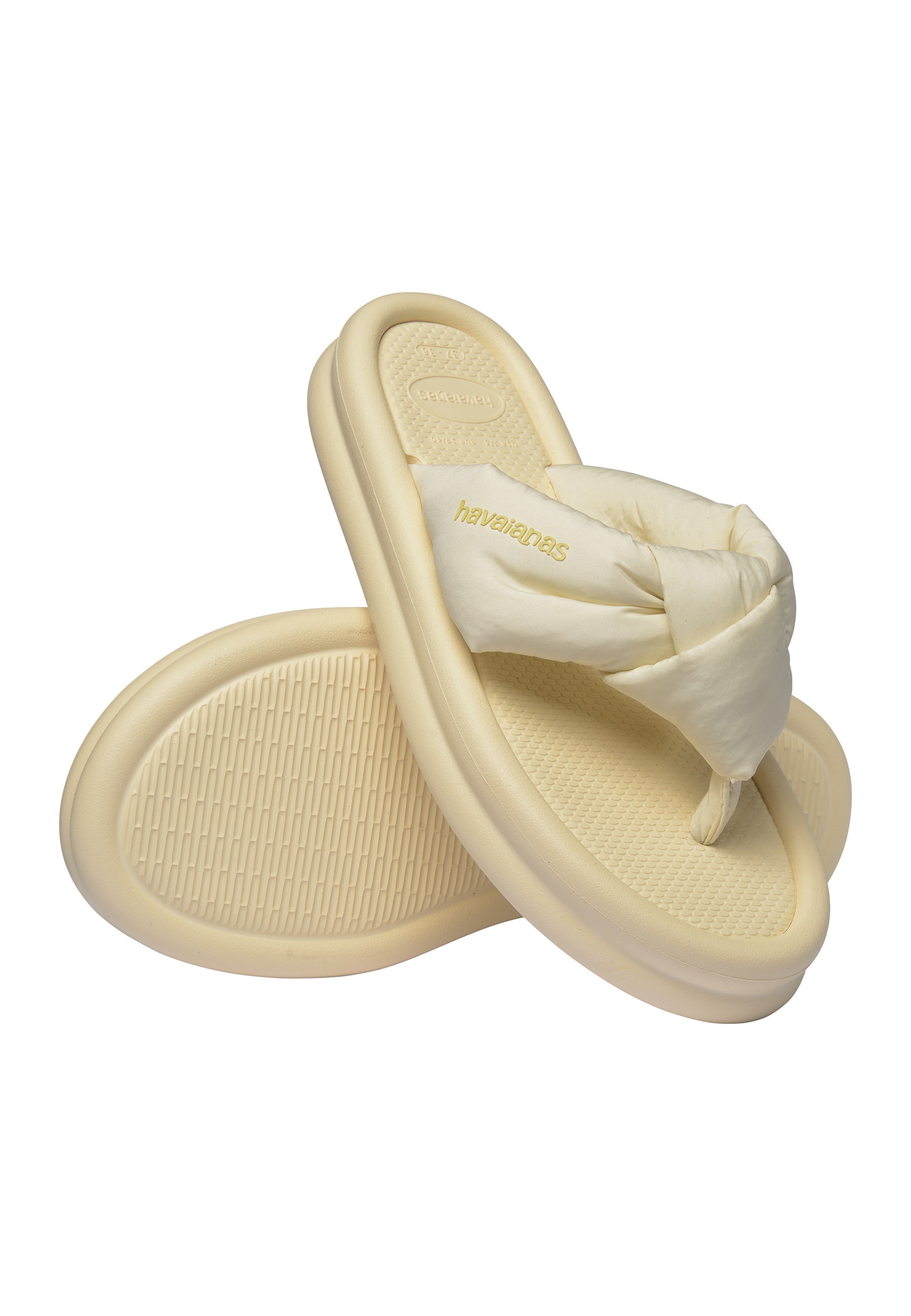 HAVAIANAS Japonki 'Over Puffes Up' w kolorze beżowy