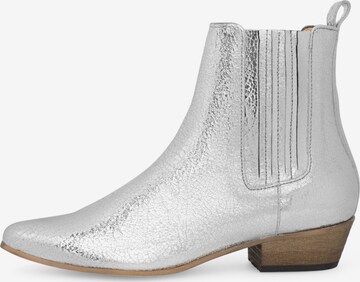 Ivylee Copenhagen Cowboy Boots 'Bailey' in Silver