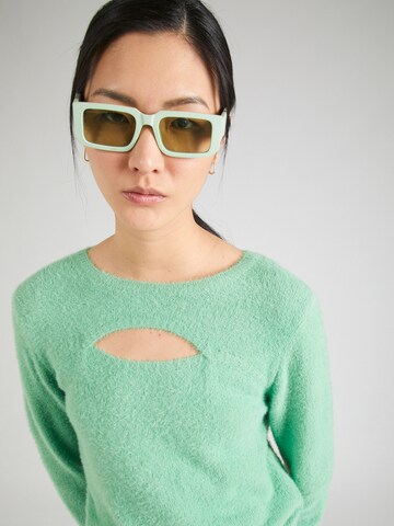 ONLY - Pullover 'PIUMO' em verde