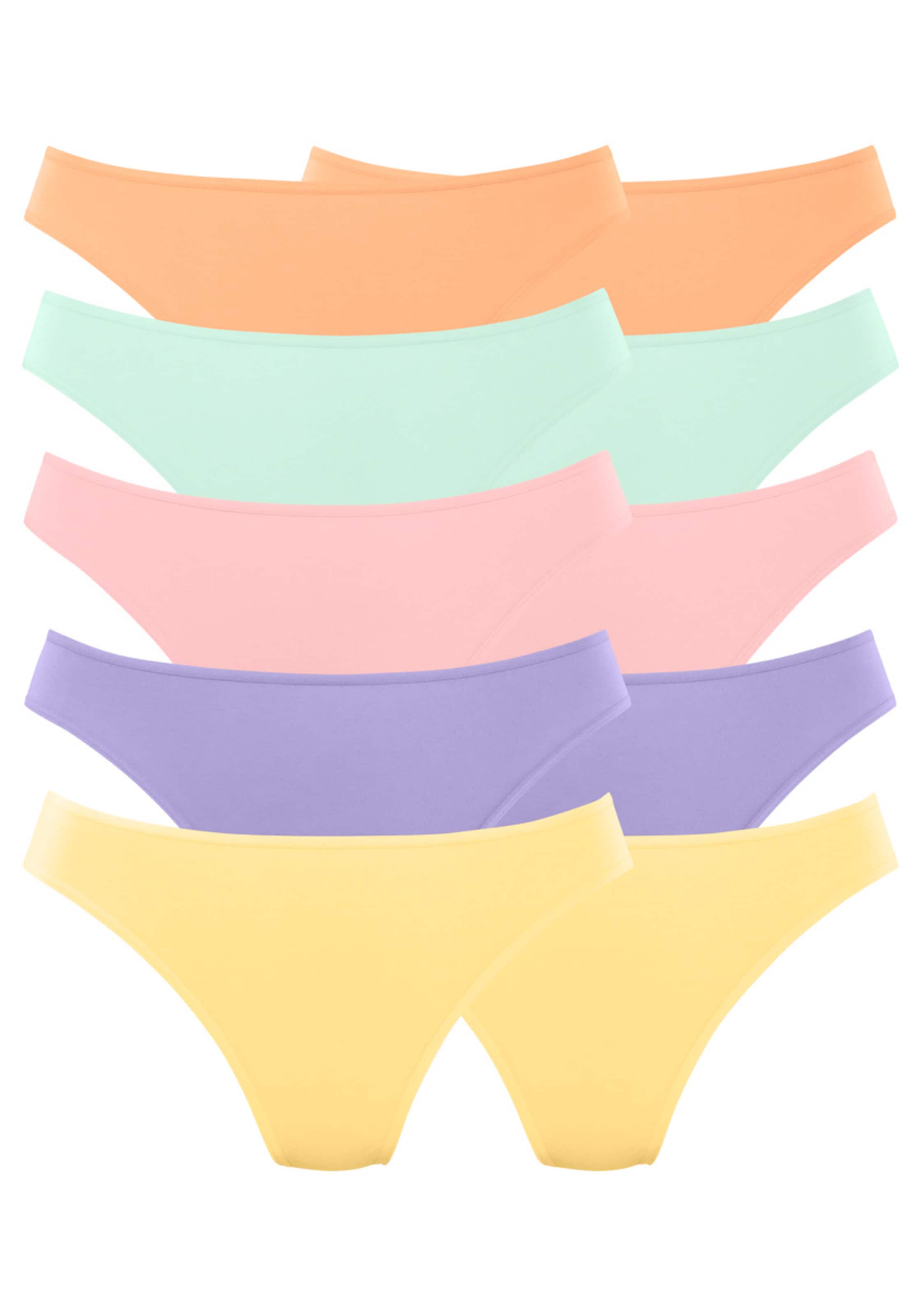 PETITE FLEUR String in Mixed colours: front