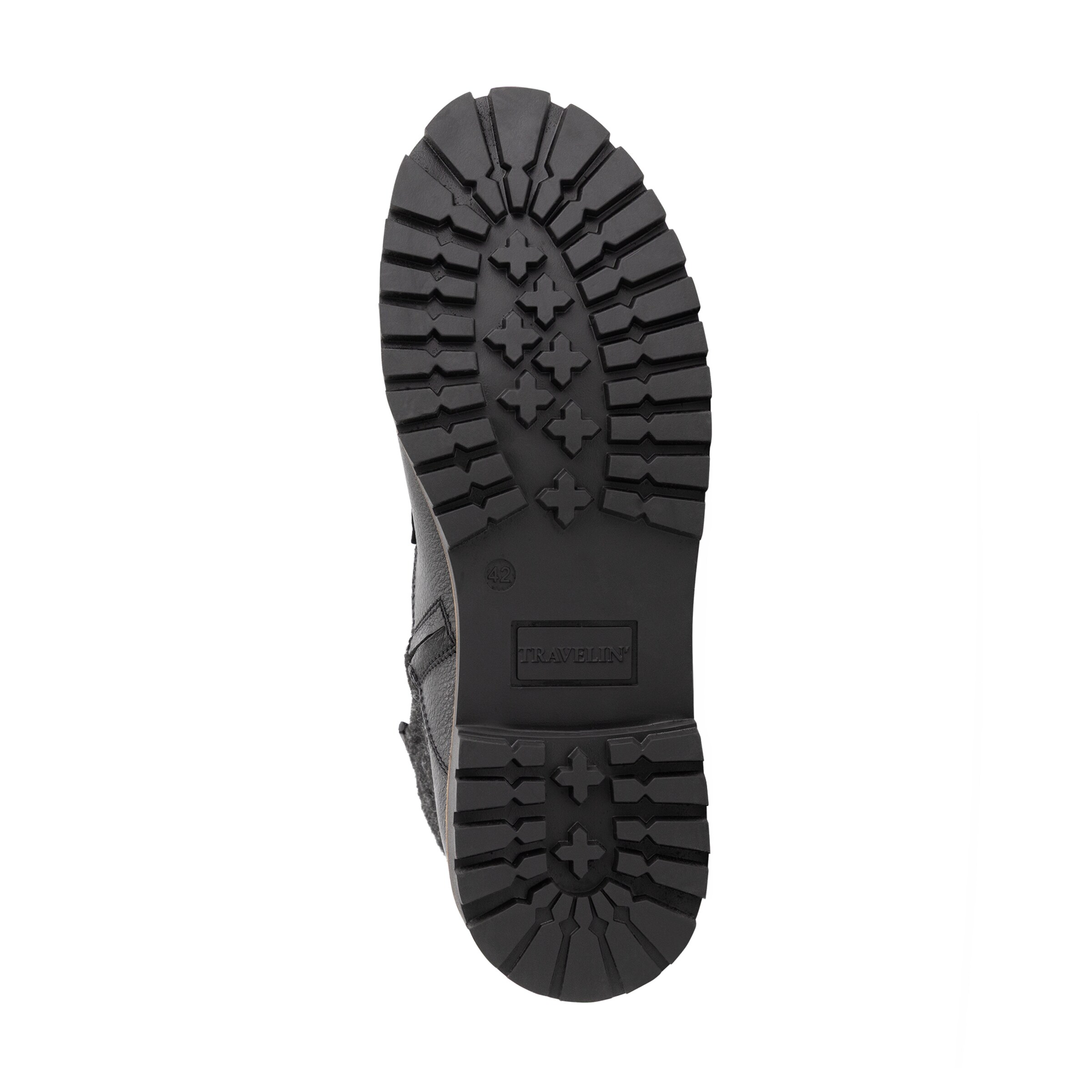 Travelin Veterboots 'Enningdal' in Zwart