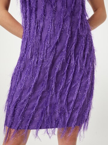 Robe de cocktail Just Cavalli en violet