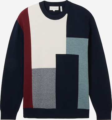 TOM TAILOR Sweater in Mixed colors: front