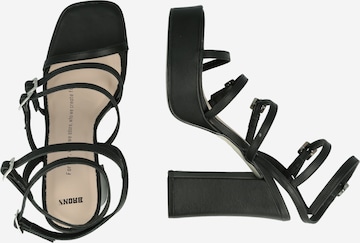 BRONX Strap Sandals 'New Spice' in Black