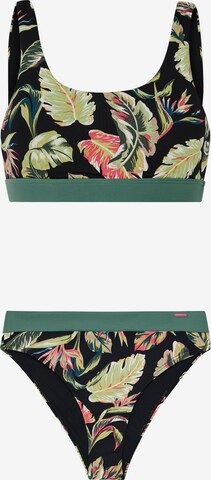 PROTEST Bikini 'PRTBeam' in Schwarz: Vorderseite