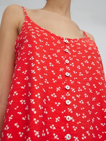 EDITED Zomerjurk 'Lila' in Rood