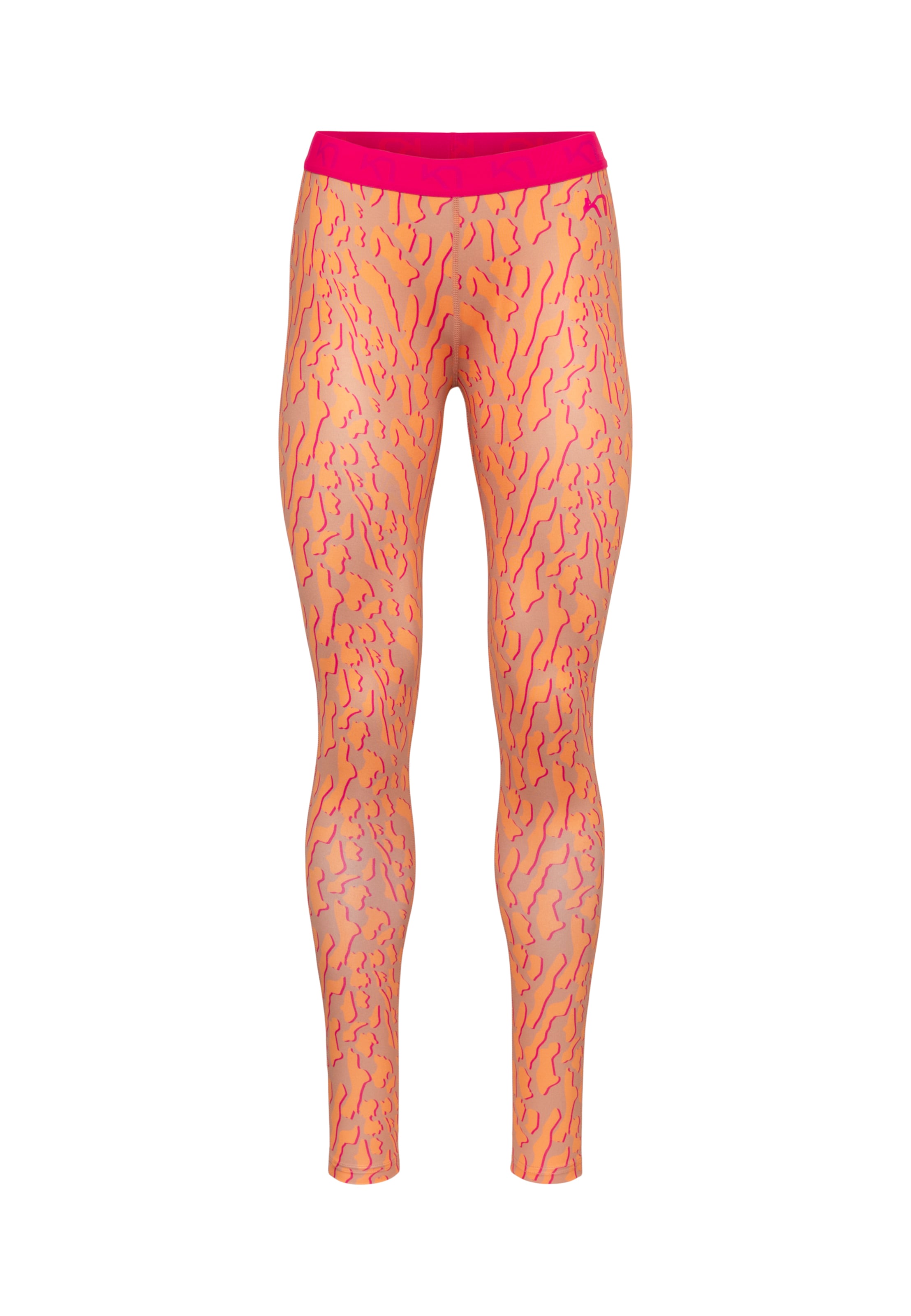 Kari Traa Leggings 'Fryd' in Orange: Vorderseite