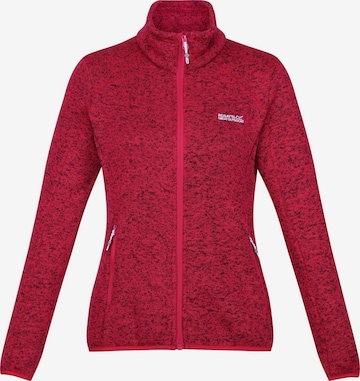 REGATTA Athletic Fleece Jacket 'Newhill' in Pink: front