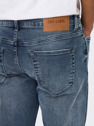 Only & Sons Regularen Kavbojke 'ONSWeft' | modra barva